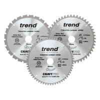 Trend CSB/CC216/3PK 216mm Mixed Triple Pack 24T/48T/60T £39.95